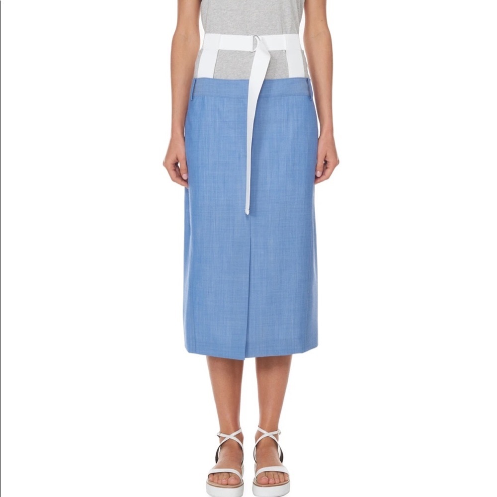 Tibi corset belt skirt